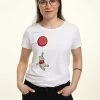 Disney Winnie The Pooh Balloon Winnie - T-Shirt Print - White