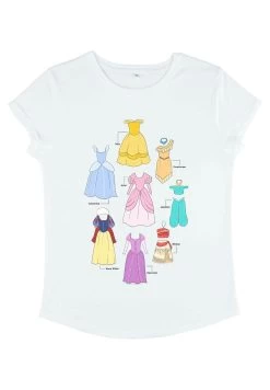 Disney Princess Textbook Dresses - T-Shirt Print - White 12 Disney Princess Textbook Dresses - T-Shirt Print - White -Disney 6a71b1167fe94cf28610b1423a9d5862