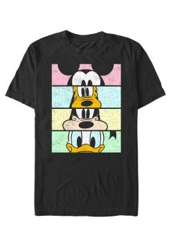 Disney Mickey Classic Crew Crop - T-Shirt Print - Black