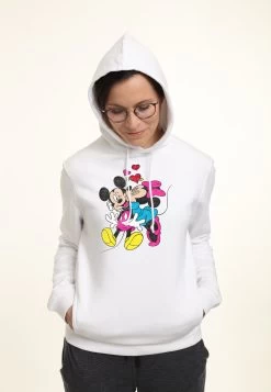 Disney Mickey Mouse Mickey Minnie Love - Hoodie - White -Disney 6d032017e6aa4a18ae6a0c86080ea4fc