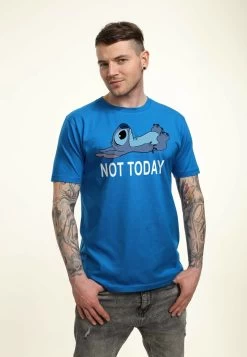 Disney Lilo & Stitch Not Today Unisex - T-Shirt Print - Bright Blue 10 Disney Lilo & Stitch Not Today Unisex - T-Shirt Print - Bright Blue -Disney 6e06273e6b974bdab3d048d2a7b5681c