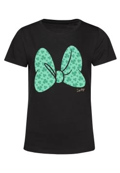 Disney Mickey Classic Clover Bow - T-Shirt Print - Black -Disney 6e8c7db568594b4a8115500cffb82876