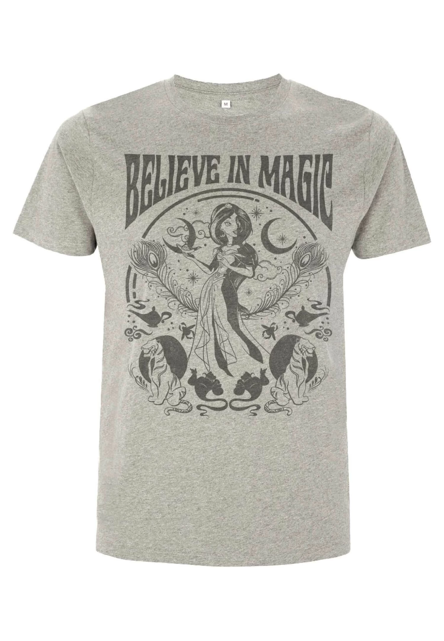 Disney Aladdin Jasmine Celestial - T-Shirt Print - Melange Grey 3 Disney Aladdin Jasmine Celestial - T-Shirt Print - Melange Grey