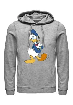 Disney Classics Unisex Traditional Donald Hoodie - Hoodie - Melange Grey