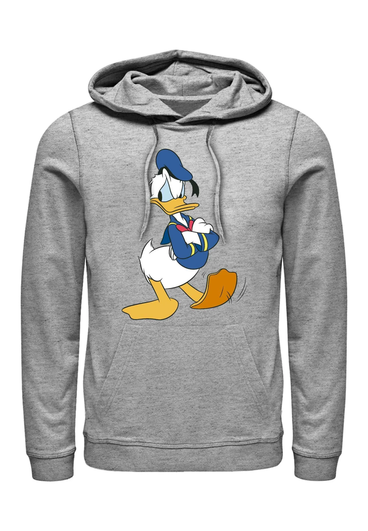 Disney Classics Unisex Traditional Donald Hoodie - Hoodie - Melange Grey 3 Disney Classics Unisex Traditional Donald Hoodie - Hoodie - Melange Grey