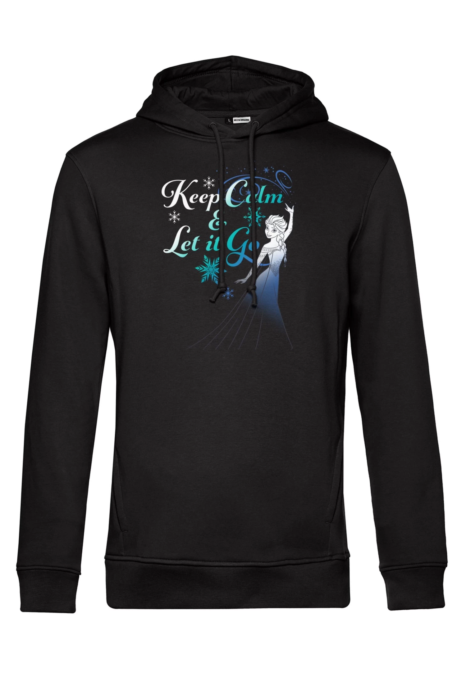 Disney Frozen Let It Go Now - Hoodie - Black 6 Disney Frozen Let It Go Now - Hoodie - Black - Afbeelding 4
