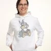 Disney Bambi Big Thumper - Hoodie - White 1 Disney Bambi Big Thumper - Hoodie - White -Disney 759b6a61f2774452979ddcd6c8b99731