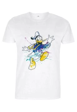 Disney Classic Mickey Splatter Donald Unisex - T-Shirt Print - White 13 Disney Classic Mickey Splatter Donald Unisex - T-Shirt Print - White -Disney 765df5bcdd6d4d31a5fde744bb89ce68