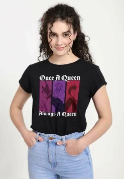 Disney Villains Queen Color - T-Shirt Print - Black 10 Disney Villains Queen Color - T-Shirt Print - Black -Disney 76d8031046974ba8a196189c8c1a8f99