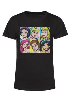 Disney Princesses Pop Princesses - T-Shirt Print - Black -Disney 781af180decd4be19adb6490baac8816