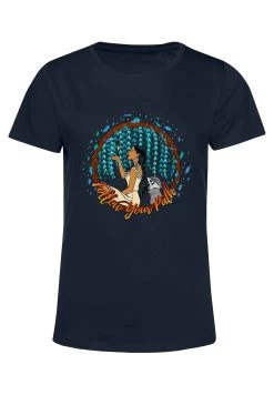 Disney Pocahontas Pocahontas And Meeko - T-Shirt Print - Navy Blue -Disney 781e1e81ddff4dceac2a39b12a9a65cb
