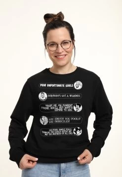 Disney Villains Villain Quotes - Sweater - Black