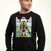 Disney Mickey Classic Crew Crop - Sweater - Black -Disney 79593bbf46694bd6b8c638a6cf8036e2