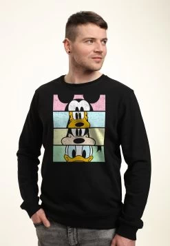 Disney Mickey Classic Crew Crop - Sweater - Black