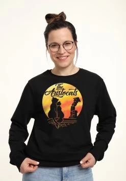 Disney The Aristocats Moon - Sweater - Black