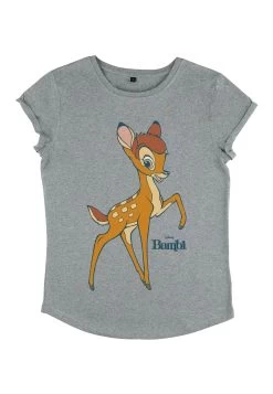 Disney Bambi Big Bambi - T-Shirt Print - Melange Grey -Disney 7aec44c813ae4d39b9f8ffab2c685c61