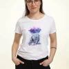 Disney Winnie The Pooh Watercolor Eeyore - T-Shirt Print - White