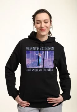 Disney Frozen Elsa Meme - Hoodie - Black