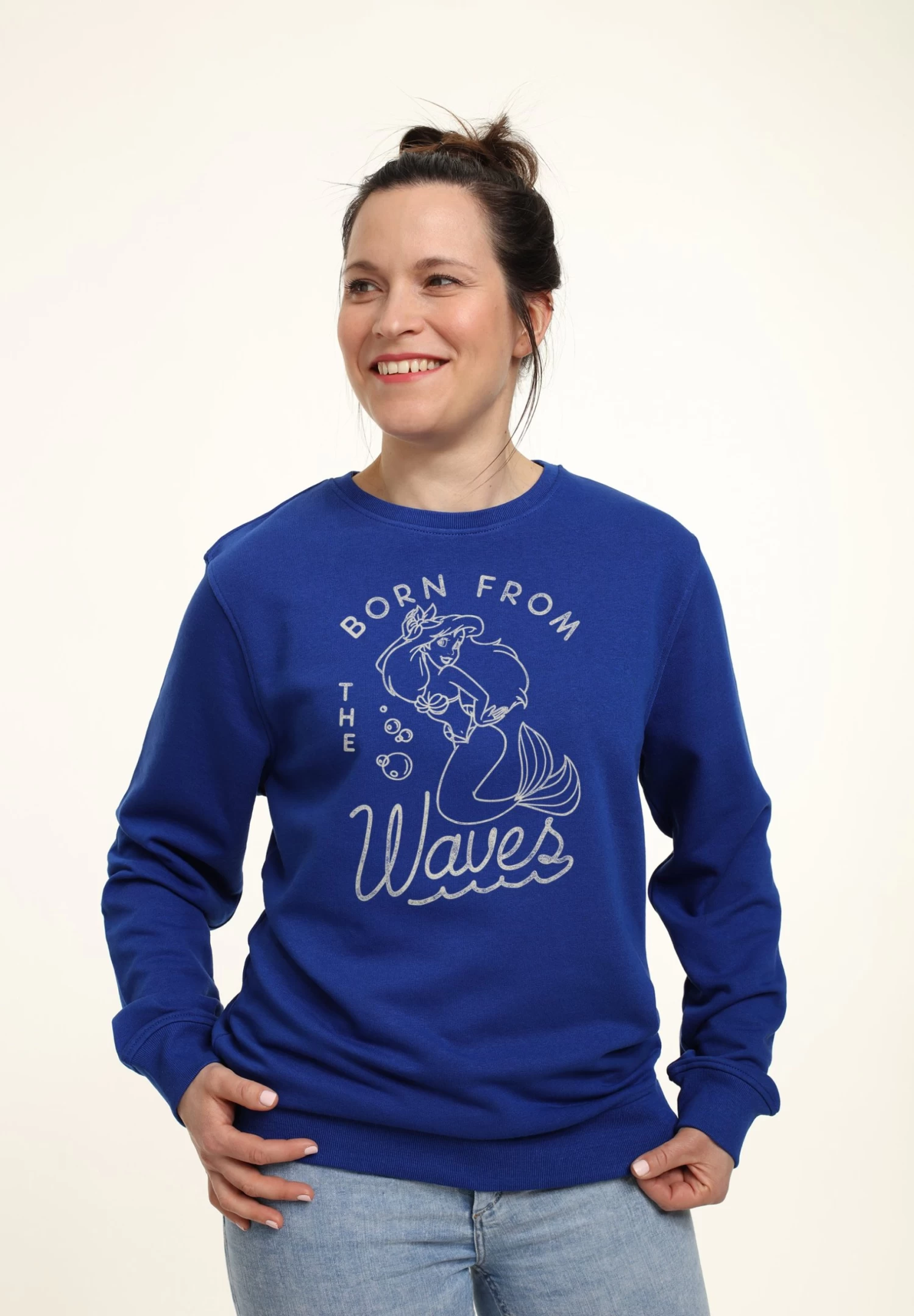 Disney The Little Mermaid Ariel Waves - Sweater - Royal Blue 3 Disney The Little Mermaid Ariel Waves - Sweater - Royal Blue