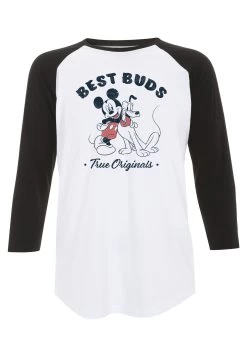 Disney Mickey Mouse Vintage Buds - Longsleeve - White Black 12 Disney Mickey Mouse Vintage Buds - Longsleeve - White Black -Disney 7d8ae4cfc25748ce95ad4e32633864fe