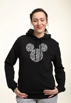 Disney Classic Mickey Mickey Icons Fill - Hoodie - Black