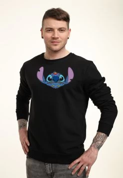 Disney LiloStitch Sugar Skull Stitch - Sweater - Black