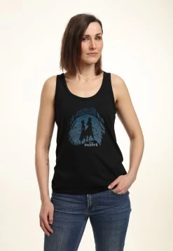 Disney Frozen 2 Scenery-Tank - Top - Black 10 Disney Frozen 2 Scenery-Tank - Top - Black -Disney 825a91cb353b434ca780d46b2602de35