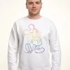 Disney Mickey Mouse Big Pride - Sweater - White -Disney 82e294840bd94007bc8148b6fcb9b9ea