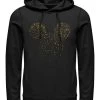Disney Mickey Classic Mickey Confetti Fill - Hoodie - Black -Disney 857e2da8bb5240fb8067a7d5fe9c0a0b