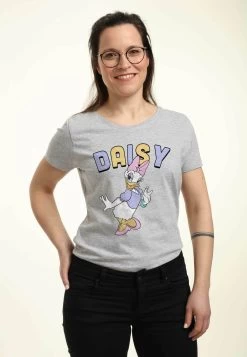 Disney Classic Mickey Daisy Duck - T-Shirt Print - Heather Grey -Disney 859371cbfb39495ca841f255e4310b6a