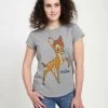Disney Bambi Big Bambi - T-Shirt Print - Melange Grey -Disney 86ed720d5f4f475b89acd53922fa2e28