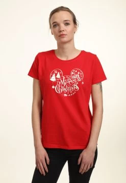 Disney Mickey & Friends Holiday Ears - T-Shirt Print - Red -Disney 87d5e31bc5bf4d9a9d1cabb4eaad2156