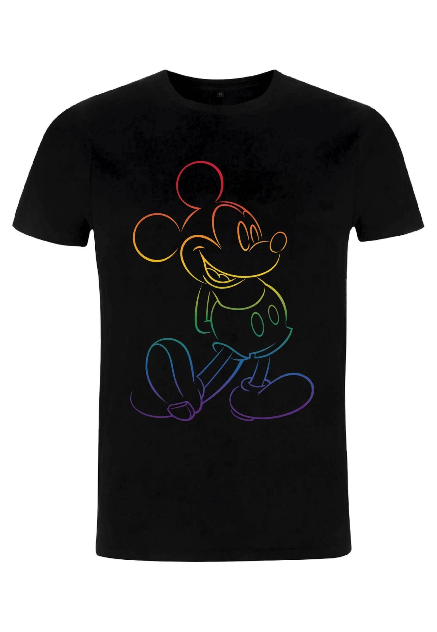 Disney Mickey Mouse Big Pride Unisex - T-Shirt Print - Black 3 Disney Mickey Mouse Big Pride Unisex - T-Shirt Print - Black