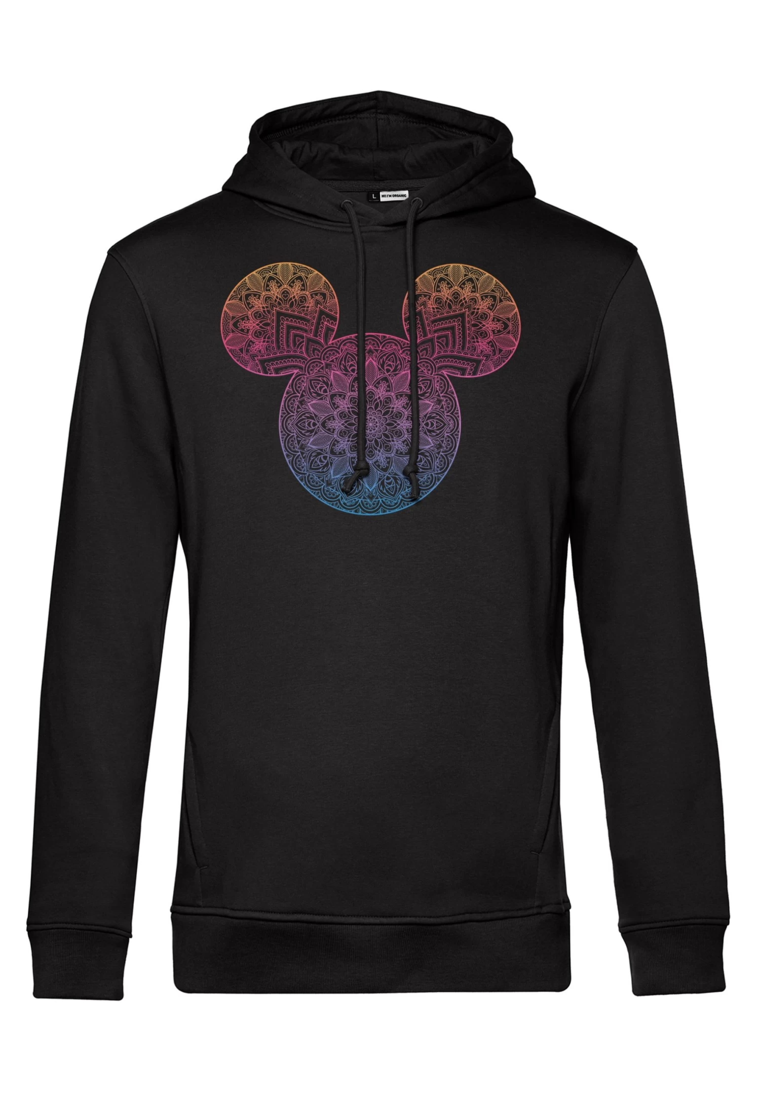 Disney Classic Mickey Mickey Mandala Fill - Hoodie - Black 6 Disney Classic Mickey Mickey Mandala Fill - Hoodie - Black - Afbeelding 4