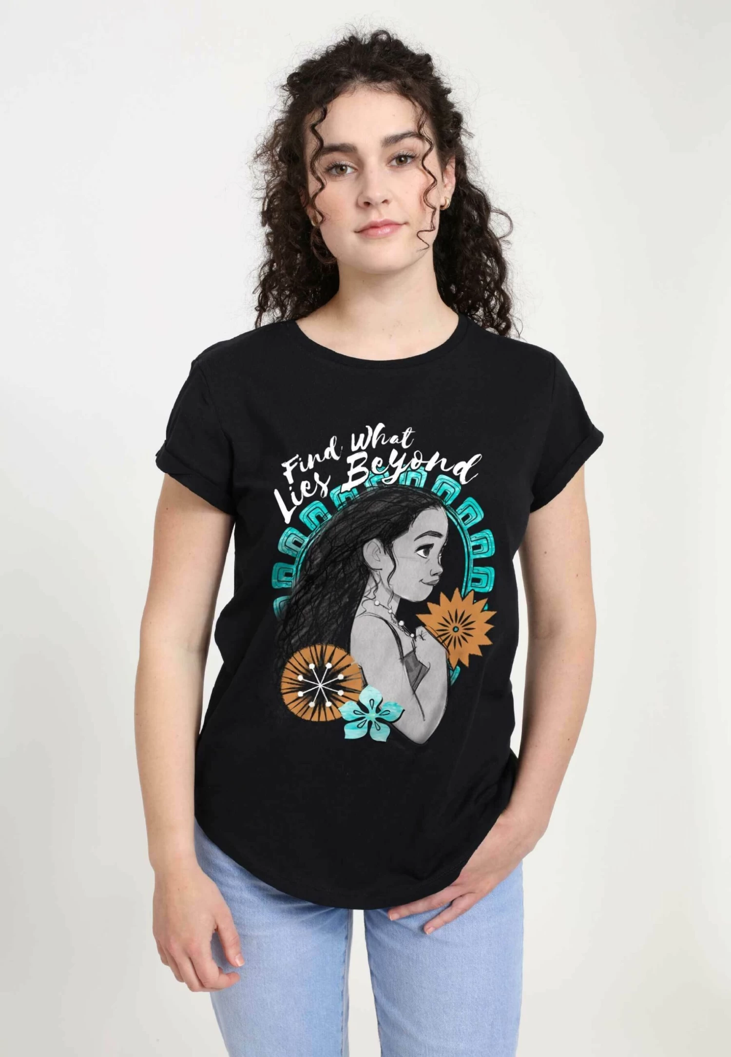 Disney Moana Lies Beyond - T-Shirt Print - Black 3 Disney Moana Lies Beyond - T-Shirt Print - Black