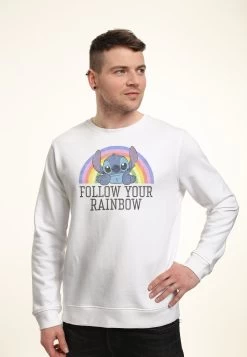 Disney Lilo & Stitch Stitch Rainbow - Sweater - White -Disney 8cb66761153144cca2d62f3cbfcf10f0