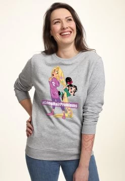 Disney Wreck-It Ralph 2 Long Hair Rapunzel Vanellope - Sweater - Heather Grey 8 Disney Wreck-It Ralph 2 Long Hair Rapunzel Vanellope - Sweater - Heather Grey -Disney 8d1e62bc47ed4ccfb499fa534e7c4a2b