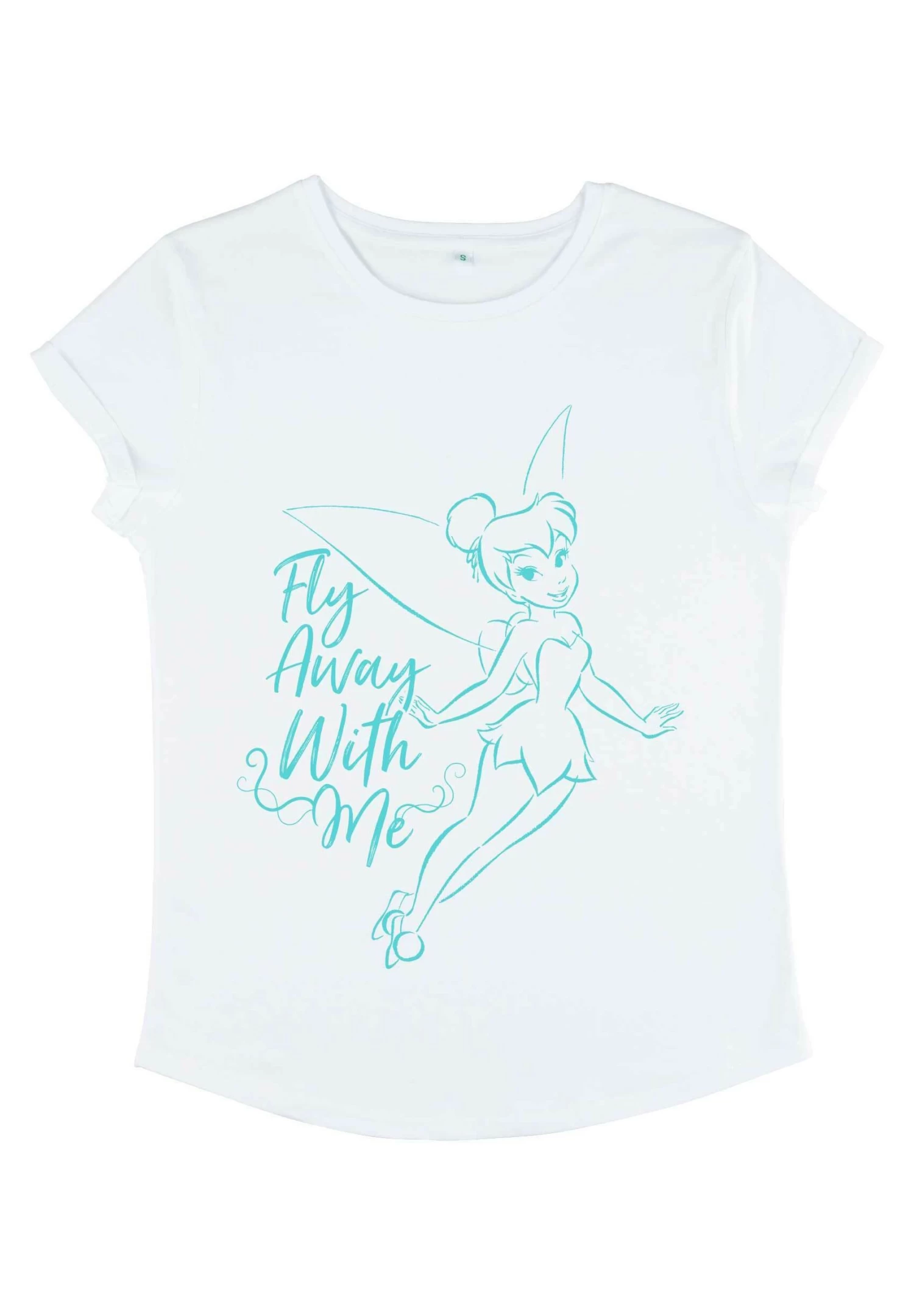 Disney Peter Pan Fly Away With Me - T-Shirt Print - White 7 Disney Peter Pan Fly Away With Me - T-Shirt Print - White - Afbeelding 5