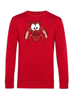 Disney Mulan Big Face Mushu - Sweater - Red 9 Disney Mulan Big Face Mushu - Sweater - Red -Disney 8d84d140336a457d8d2365452cec132b