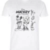 Disney Mickey Classic Freinds Sketch - T-Shirt Print - White 2 Disney Mickey Classic Freinds Sketch - T-Shirt Print - White -Disney 8ed34a72d1e9407fa5c682872d2b70ec