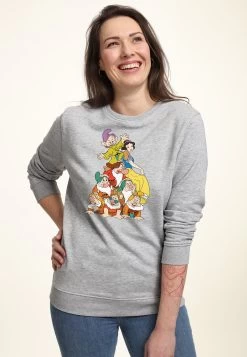 Disney Snow White Squad Dwarf Stack - Sweater - Heather Grey -Disney 911092b5605d4605a7c46182f9890894