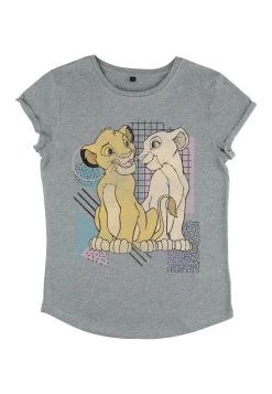 Disney The Lion King Lion King Nostalgia - T-Shirt Print - Melange Grey -Disney 9231612fcd1f43e794627e9a6b9cd390