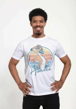 Disney The Lion King Hakuna Unisex - T-Shirt Print - White -Disney 92de68fa565e4526a3f5a2c1b0e870f1