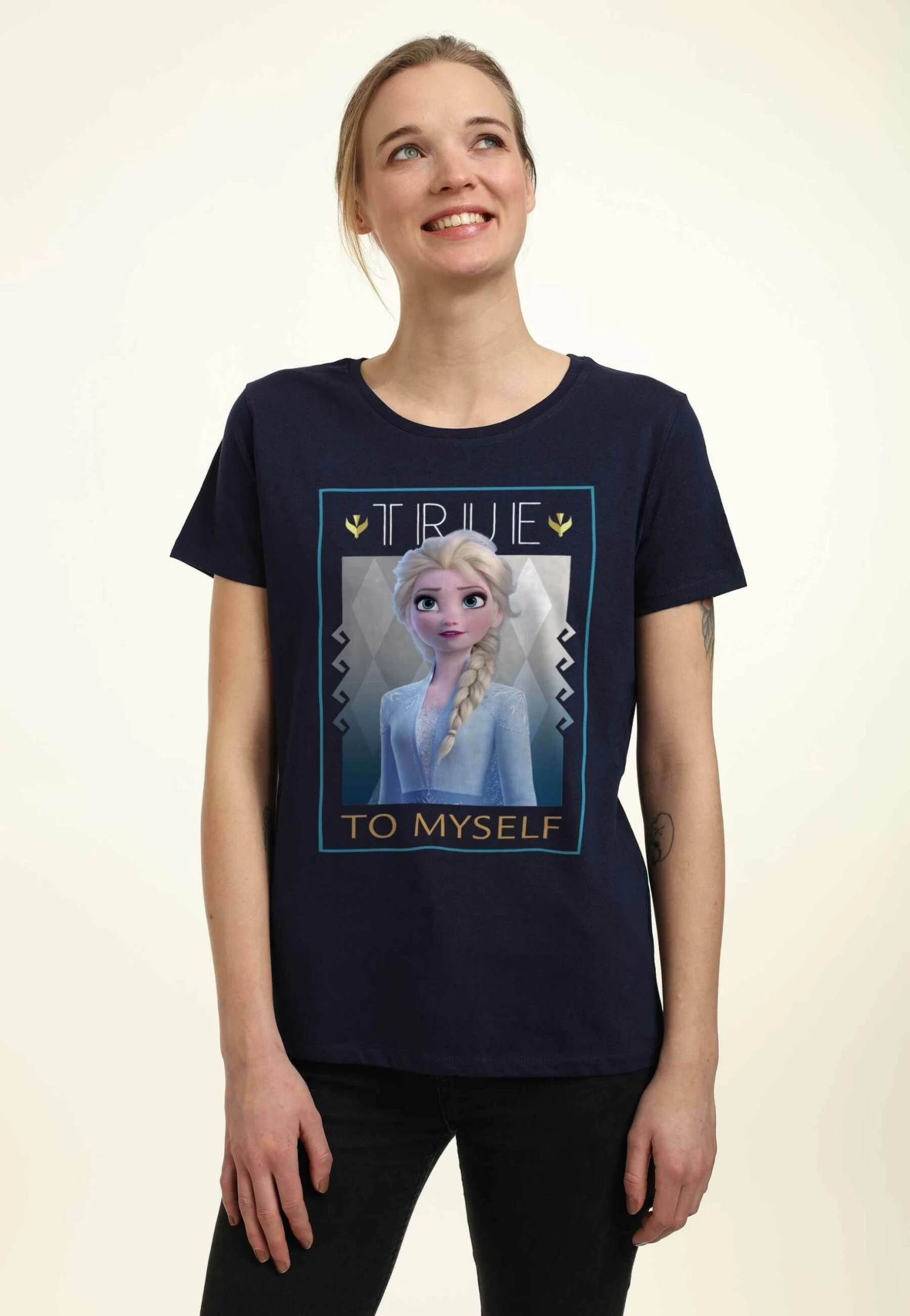 Disney FrozenElsas Truth - T-Shirt Print - Navy Blue 3 Disney FrozenElsas Truth - T-Shirt Print - Navy Blue