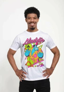 Disney Princesses Ala Genie Unisex - T-Shirt Print - White