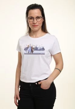 Disney Frozen 2 F2 Group - T-Shirt Print - White -Disney 96662e63e9394705997665083a55995a