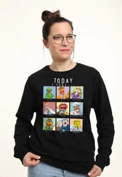 Disney Muppets Muppet Mood - Sweater - Black -Disney 96a3165f56984e6084f31d48e1aa9349