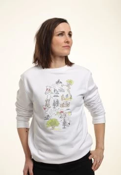 Disney Winnie The Pooh Winnie Map - Sweater - White -Disney 981da459d84c4501965e48a9be4d511d