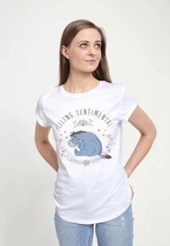 Disney Winnie The Pooh Eeyore Flowers - T-Shirt Print - White 11 Disney Winnie The Pooh Eeyore Flowers - T-Shirt Print - White -Disney 991a2dac73e14aa593d7e673cb9c0fe1