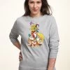 Disney Snow White Squad Dwarf Stack - Sweater - Heather Grey -Disney 9f079f96e95c47a5a43299b512768fac
